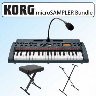 Korg Microsampler 37 Natural touch Mini key Sampling Keyboard Kit