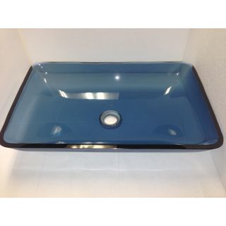 Indivar BTR 005 NY0087 Glass Vessel Bathroom Sink