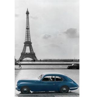 La voiture bleu Paris   Poster 61 x 91.5 cm.… Voir la présentation