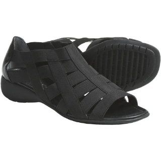The Flexx Bandini Strappy Stretch Sandals (For Women)   BLACK Shoes