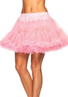 Leg Avenue Womens Layered Tulle Petticoat, Pink, One Size