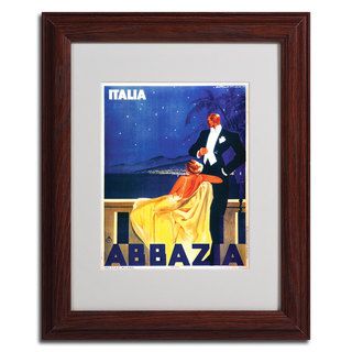 Italia Abbazia Framed Matted Art