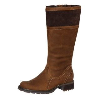 Sebago Womens Saranac High Light Brown Leather Boots