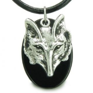 Amulet Courage and Wise Wolf Head Spiritual Protection
