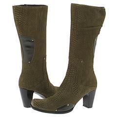 Lumiani A9062 Python Suede/Green Boots