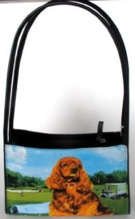 Cocker Spaniels Dog Themed Shoulder Handbag Clothing