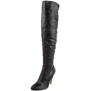  Dollhouse Womens Chrie Over The Knee Boot,Black,11 M US Shoes