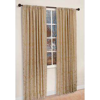 Famous Home Fashions Gold 84 inch Napoli Curtain Panel Pair