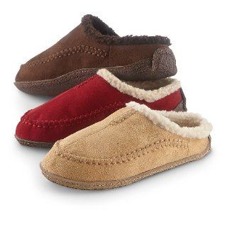 Womens Snowy Creek Lodge Slippers, CHOCOLATE, 7 Shoes