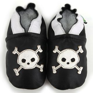 Augusta Baby Skull Soft Sole Leather Shoes