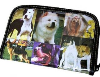 Recylced Dog & Puppy Magazine Zip Wallet Clothing
