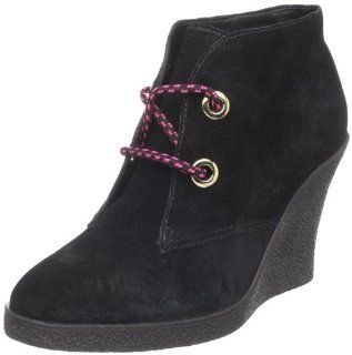 Madison Harding Womens Richie Wedge Boot Shoes