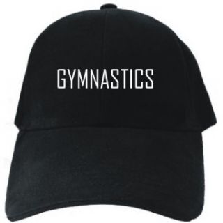 Gymnastics SIMPLE WORD / ELEMENT Black Baseball Cap Unisex