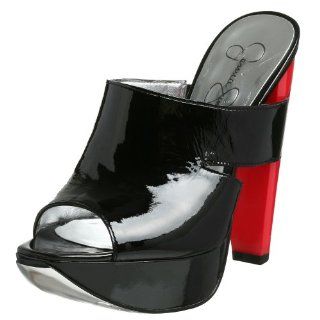 Jessica Simpson Womens Grace Slide,Black,5 M US Shoes