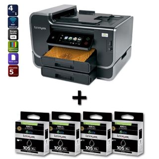 Lexmark Platinum Pro905 + Lexmark n° 105XL x 4   Achat / Vente