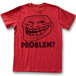 You Mad T Shirt U Troll Face Problem Adult Red Tee Shirt