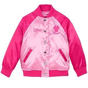 Disney Minnie Mouse Varsity Jacket for Girls Clothing