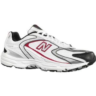New Balance Mens MR409,White Red,9 D(M) US Shoes