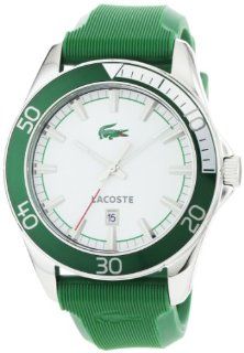 Lacoste Sport Navigator Green Rubber Mens Watch 2010550 Watches
