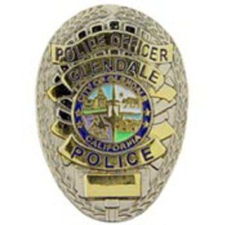 Glendale California Police Officer Badge Pin 1 Sports
