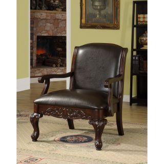Antique Dark Cherry Accent Chair Today $294.99 4.8 (29 reviews)