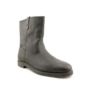 Mason Shoe Mens Wellington Leather Boots   Wide (Size 12