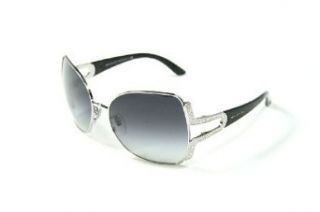 Bvlgari 6049B 102/8G Silver 6049B Butterfly Sunglasses