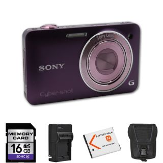 Sony Cyber shot DSC WX5 12.2MP Digital Camera Bundle Today $169.99