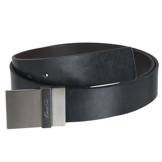 Kenneth Cole Mens Reversible Square Buckle Leather Belt