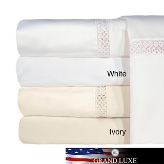 Grand Luxe Egyptian Cotton Payton 1200 Thread Count Sheet Deep Pocket