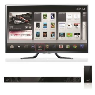 LG 55GA6400 55 inch 120HZ 3D Google TV with NB3530A Wireless Soundbar