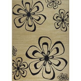 Blooming Moment Woven Beige Rug (5 x 7) Today $121.99