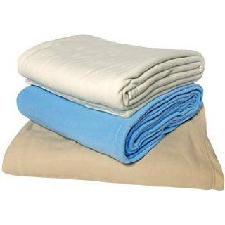  Fleece Blanket   King Size   108 x 90   Tan 