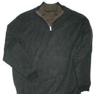 FUSION Reversible LS 1/4 Zip Mock Sweater In 2 Colors #1212