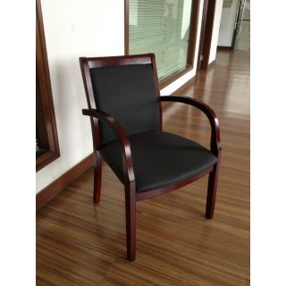 Wood Slat Chair with Removable Back Cushion Today $126.99