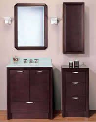 Bathroom Vanity 110 V30 30 W x 21 D x 34 1/2 H  