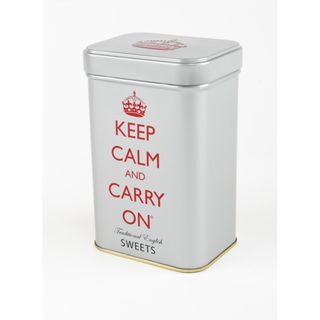 Keep Calm and Carry on Sweets Tin