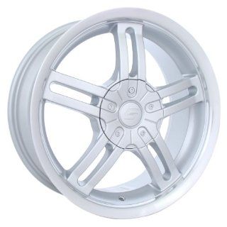 Silver) Wheels/Rims 4x100/114.3 (2126701SF)    Automotive