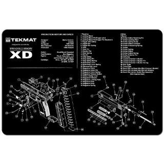 TekMat 11 Inch X 17 Inch Handgun Cleaning Mat with Springfield Armory