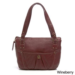 Stone Mountain Dallas East/ West Leather Tote Bag