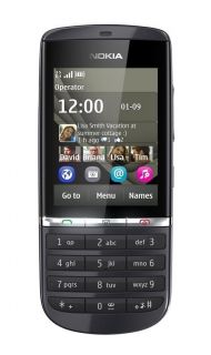 Nokia Asha 300 GSM Unlocked Cell Phone   Graphite
