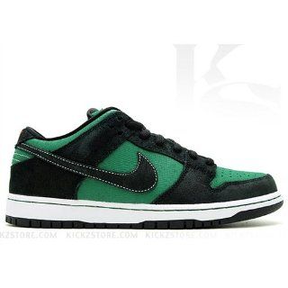 Nike Dunk Low Premium SB Shoes   Pine Green/ Black Atom Red Sz 7