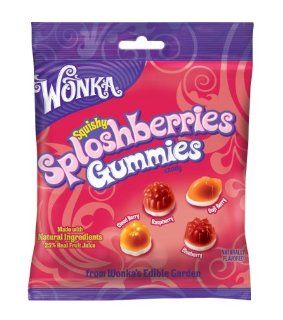 Wonka Wonka Sploshberries Gummies Bag, 5.5 Ounce Bags (Pack of 12