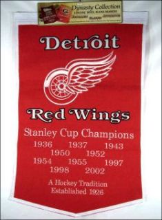 Detroit Red Wings Stanley Cup Championship Banner