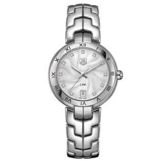 Tag Heuer Womens Stainless Steel Diamond Watch