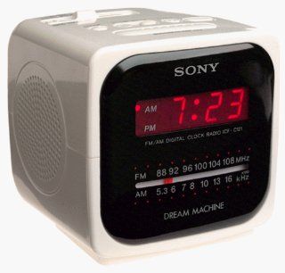 Sony ICFC121 AM/FM Dream Machine Clock Radio Electronics