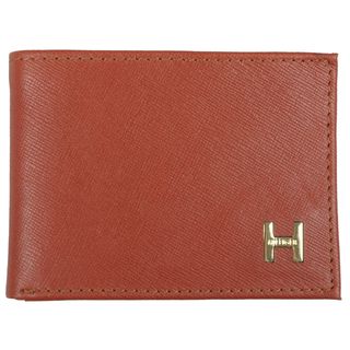 Tommy Hilfiger Mens Genuine Leather Slim Passcase Wallet