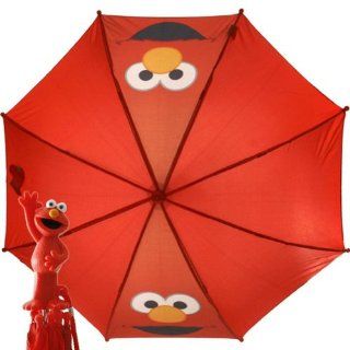 123 Sesame Street Elmo Red Umbrella School Supplies Toys
