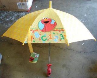 Sesame Street ABC123 Elmo Umbrella Clothing