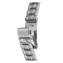 Seiko Womens Diamond Stainless Steel Quartz Watch